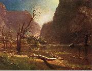 Albert Bierstadt Hetch Hetchy Valley Sweden oil painting artist